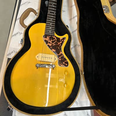 Epiphone Les Paul JR Custom Shop 2011 - TV Yellow, Upgraded w/Hard Shell Tweed Case image 21