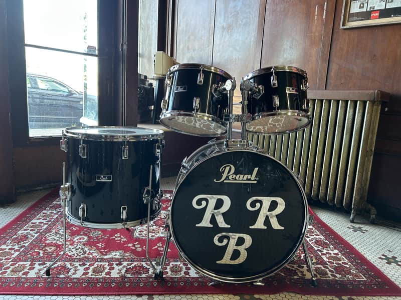 Used Pearl Wood Fiberglass 4-Piece Shell Pack - 13", 14", 18", 24" - MADE IN JAPAN image 1