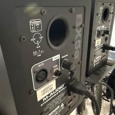 M-Audio BX5A Deluxe Active Studio Monitors (Pair) 2000s - Black image 3