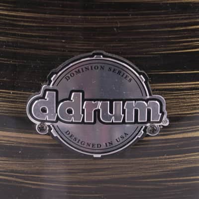 ddrum Dominion Birch 12'' x 9'' Rack Tom - Brushed Olive Metallic image 4
