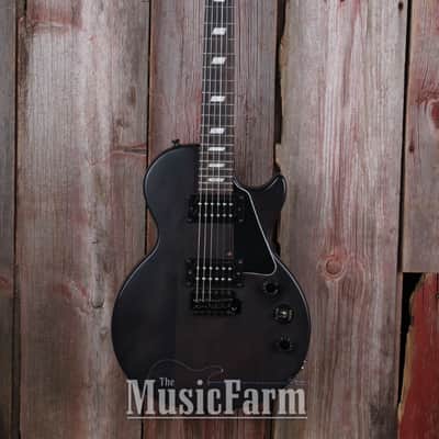 Epiphone Les Paul Special II GT Electric Guitar Worn Black with Gibson Gig Bag image 2