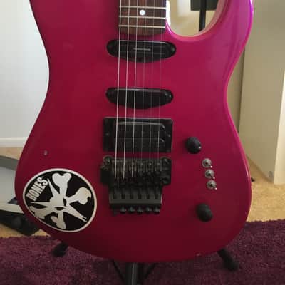 BC Rich ST-III 80's Hot Pink Strat-Style Guitar - Bitchin' Shredder Guitar - MUST SEE image 1