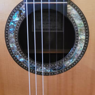 Master Luthier John McMahan Made to Order Classical 1978, German Spruce, Brazilian Cherry image 3