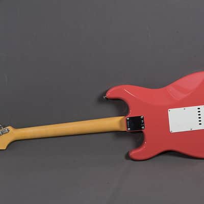 Fender Custom Shop Stratocaster 1959 TCP Vintage Custom Faded Aged Fiesta Red image 8