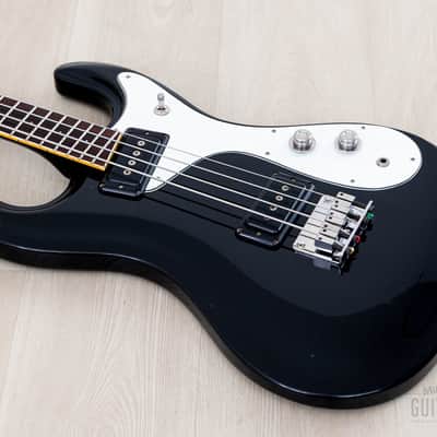 1990 Mosrite Ventures Model Bass Standard Series VMB-900 Black w/ Case, Japan Kurokumo image 10