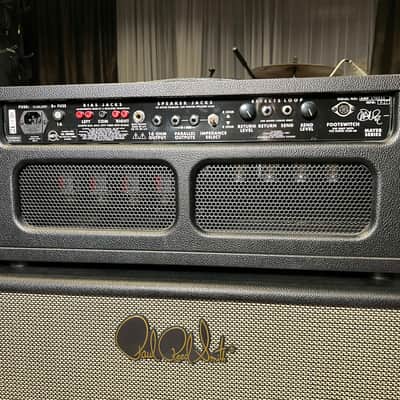 PRS J-MOD 100 John Mayer Signature 100-Watt Guitar Halfstack 2017 Stealth Black / Salt & Pepper image 7
