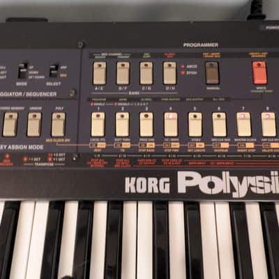 Korg PolySix with KiwiSix MIDI, power upgrades and overlay image 4
