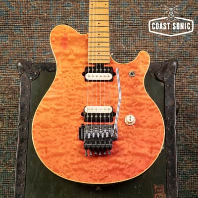 1997 Ernie Ball Music Man Axis EX Pink made in Japan MIJ EVH image 5