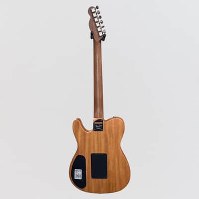 Fender American Acoustasonic Telecaster USA Acoustic Electric Guitar - Red image 9