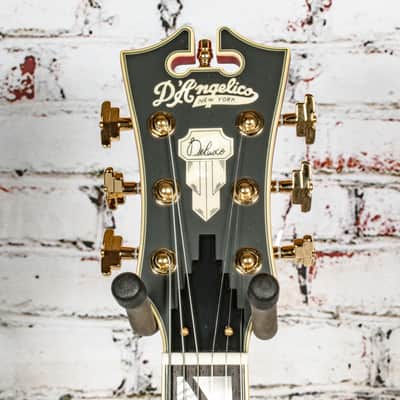 D'Angelico - Deluxe Mini DC - Semi-Hollow Electric Guitar - Satin Trans Wine - w/ Hardshell Case - x0145 image 5