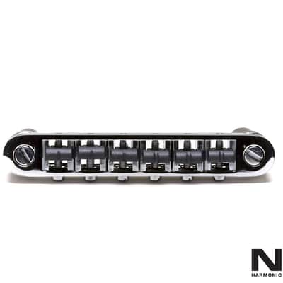 Graph Tech Resomax NV2 6mm Tune-o-matic bridge - Chrome - PS-8863-C0 image 3