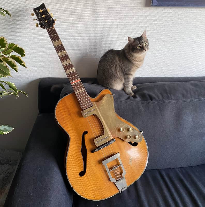 Klira Hollow Body Archtop/Jazz Billy Lorento signature 1956 image 1