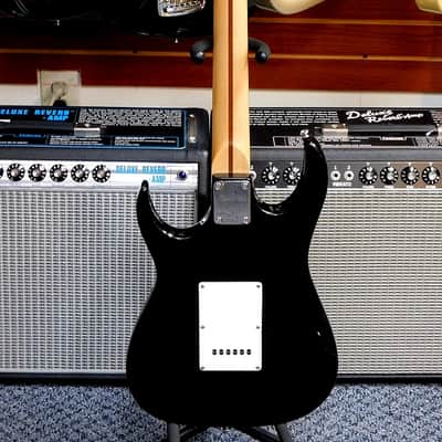 Vintage 1996 Ibanez RX40 HSS Electric Guitar! Gloss Black w/ White Pickguard! VERY NICE!!! image 4