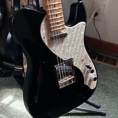 Fender Vintera II '60s Telecaster Thinline - Gloss Black image 1