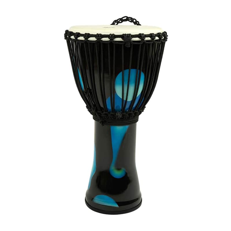 Toca SFMDJ-12BL 12-Inch Freestyle Djembe, Blue Magma image 1