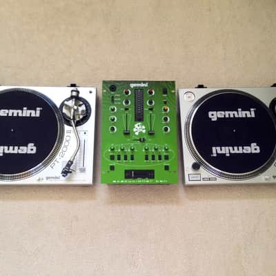 Gemini PT-2000 II Turntables and Gemini Executioner Ten Mixer image 1