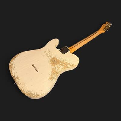 Fender Custom Shop '52 Telecaster Heavy Relic - 3,3kg 2021 - White Blonde - VIDEO image 9