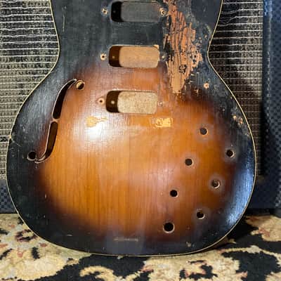 Kay Unloaded Speed Demon K573 Body PROJECT 1960s - Vintage Sunburst image 1