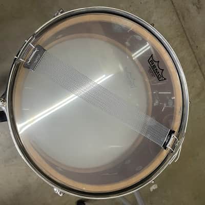 Ludwig No. 491 Pioneer 5x14" 6-Lug Snare Drum with Transition Badge 1958 - 1960 - Black/Gold Duco Lacquer image 10