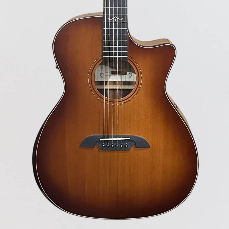 Alvarez AGE95CESHB Grand Auditorium Red Cedar/Macassar Ebony Acoustic-Electric Guitar - Shadowburst image 1
