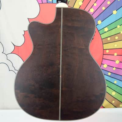 Used Mitchell T413CE Acoustic-Electric Guitar, Fishman Pickup, Armrest image 7