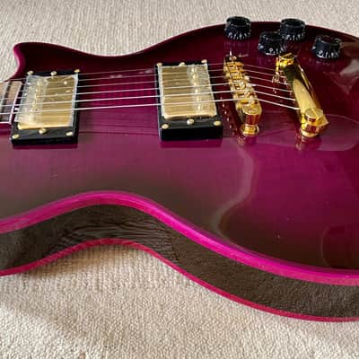 FireFly FFLP Elite Purple Bat Electric Guitar * Elite Model Gold Hardware * Fire Fly Les Paul Style image 9