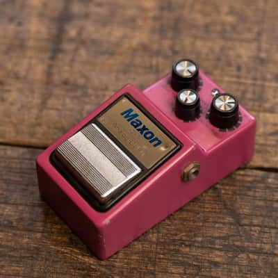 Maxon AD-9 Analog Delay 1980s - Pink image 2