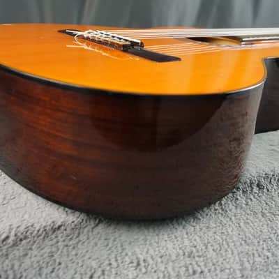 Morris M-20 Classical Guitar – Made in Japan – Vintage MIJ Nylon – w/ Hard Case - Fair image 5