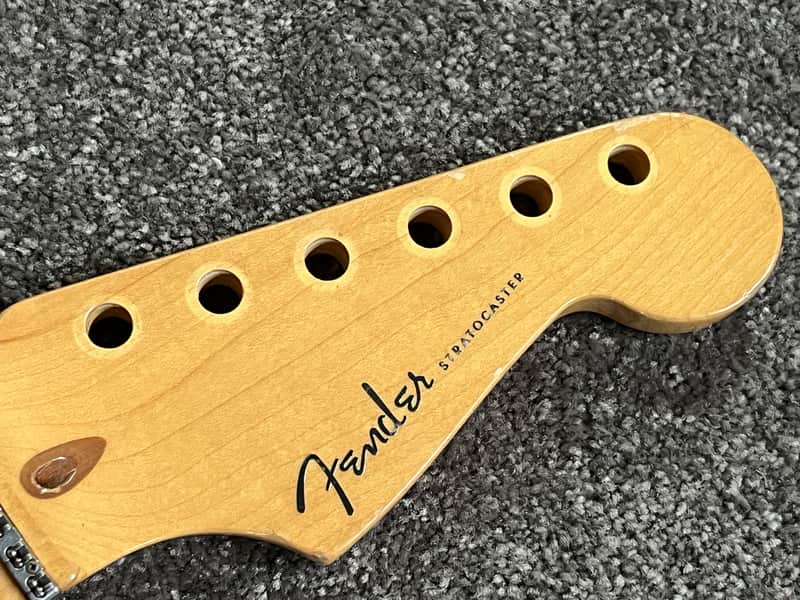 2000 Fender American Deluxe Stratocaster guitar neck image 1