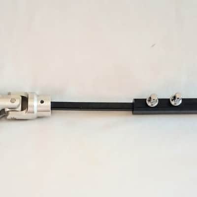 UNMARKED BASS DRUM POWER SHAFT CONNECTOR BAR - BLACK & ALUMINUM - FREE SHIP TO C-USA! image 6