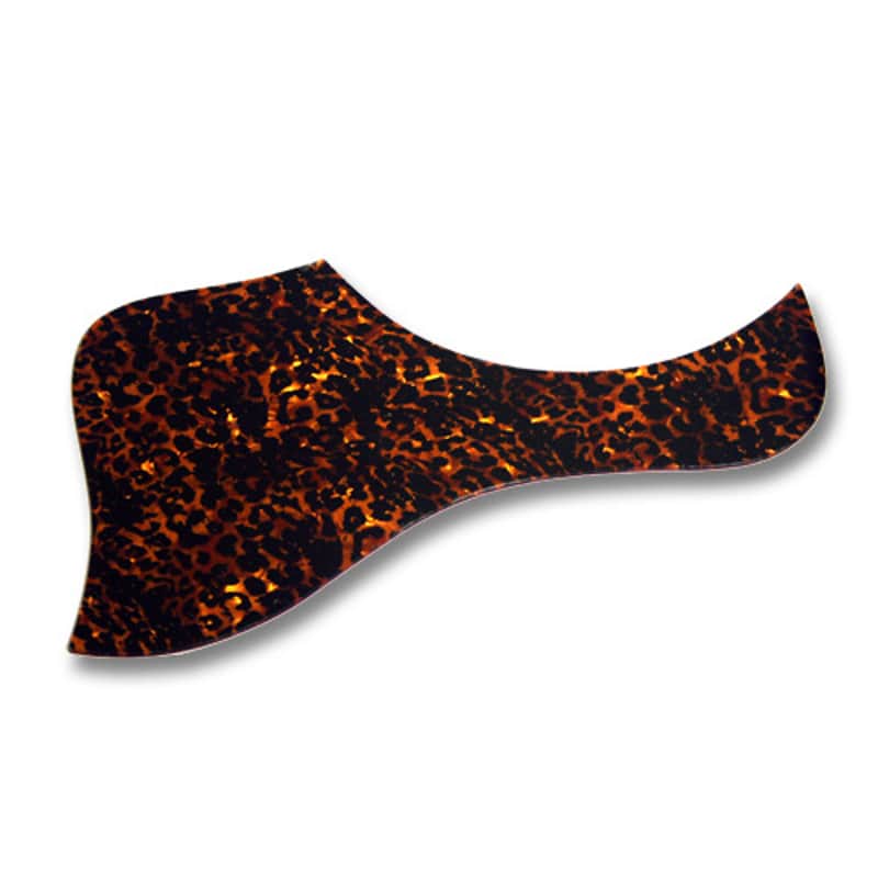 Keeper Music Acoustic Guitar Pickguard T Type Tiger Brwon Pearl image 1