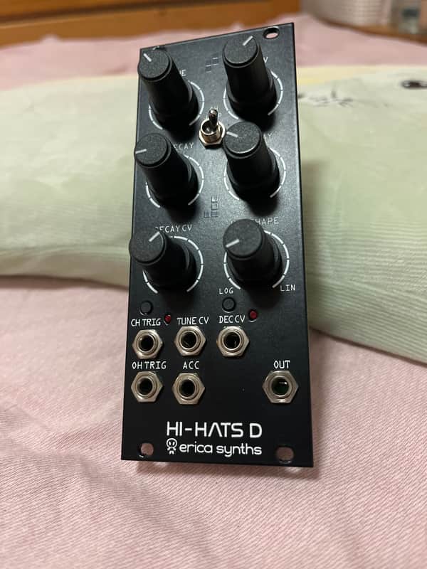 Erica Synths Hi-Hats D 2014 - Present - Black image 1
