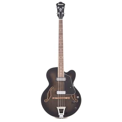 Ibanez AFB200TKS AFB Artcore 4-string Hollowbody Bass, Transparent Black Sunburst image 3