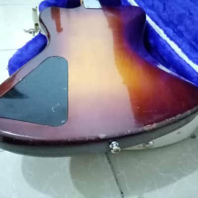 Ibanez Non Reverse Thunderbird Pre Lawsuit  1972 Sunburst Vintage Rare image 6