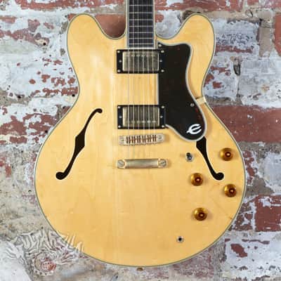 Epiphone Sheraton II 1993 Natural Samick Korea MIK image 1