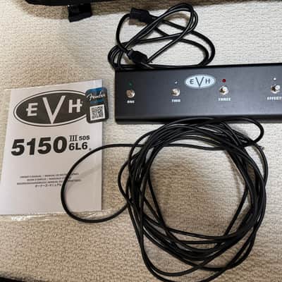 EVH 5150 iii Stealth 50S 6L6 50 Watt 2025 - Black image 5