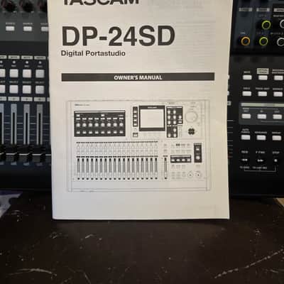 TASCAM DP-24SD 24-track Digital Portastudio 2015 - Present - Black image 7