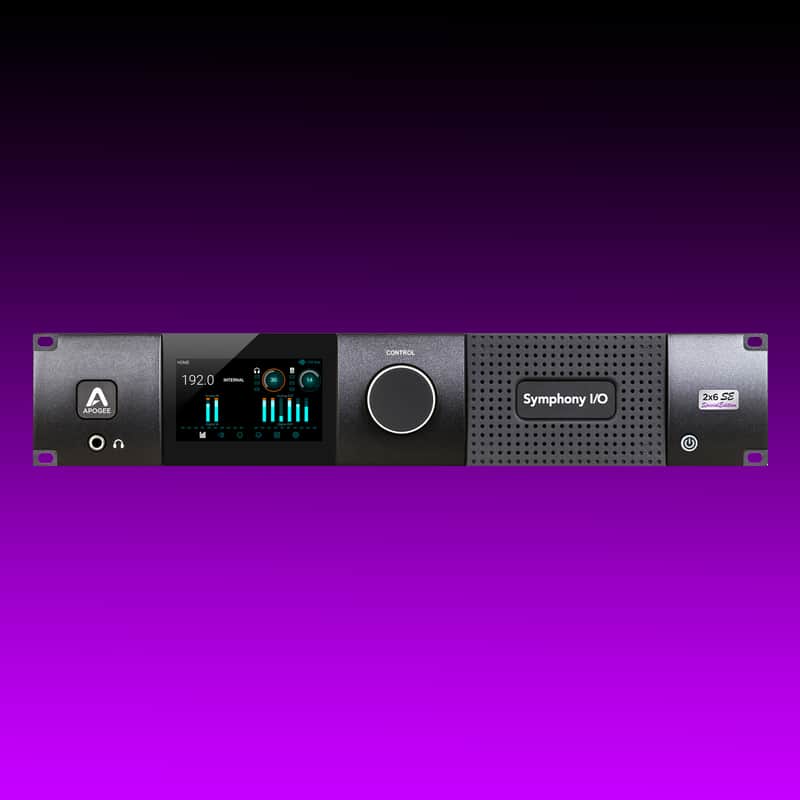 Apogee Symphony I/O MK II 2x6 SE Thunderbolt Audio Interface • Authorized Dealer • FREE S/H image 1