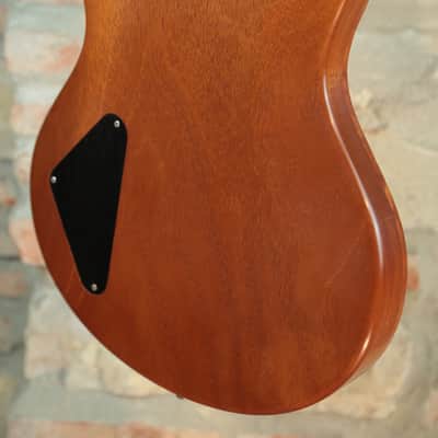 NIK HUBER Redwood Dolphin Exceptional Curly 1-piece Top - Summer NAMM 2013 - Translucent Gold Top Semi-Gloss image 16