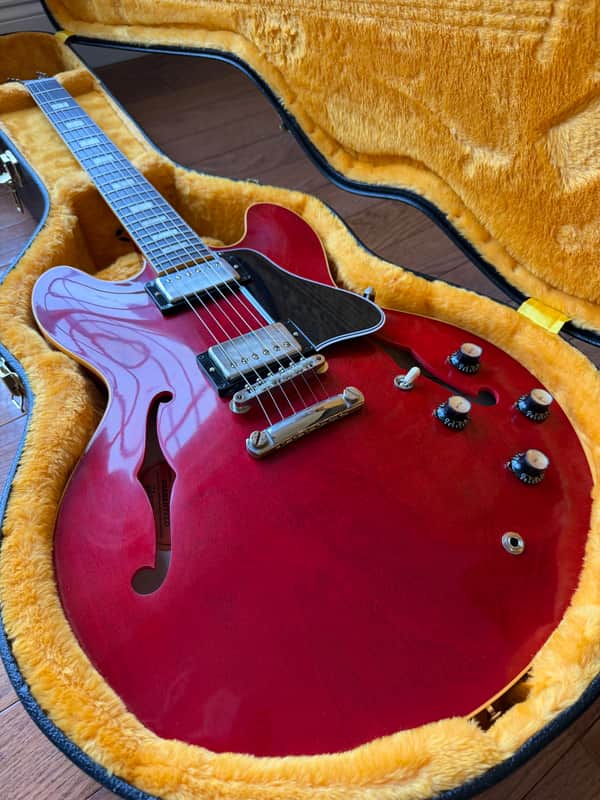 2026 Gibson Custom Shop ES-335 ‘64 Reissue VOS - Sixties Cherry Red image 1
