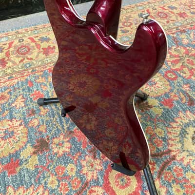 Mosrite Ventures Model 1992 Metallic Red Hand built by Semie Mosley image 9
