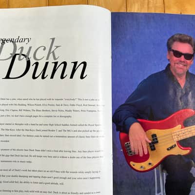 Bass Frontiers Magazine Vol.7 No.2 2000 Duck Dunn, Ned Steinberger, Mike Porcaro image 4