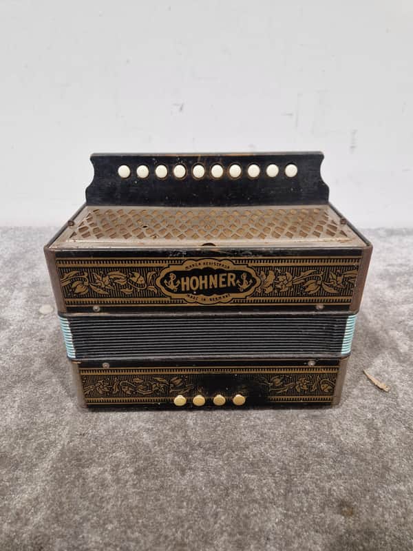Hohner Marca Registrada Accordion - Classic Diatonic Design - Good image 1