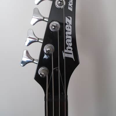 1990 Ibanez EX Series EXB-404 - Burgandy Red image 8