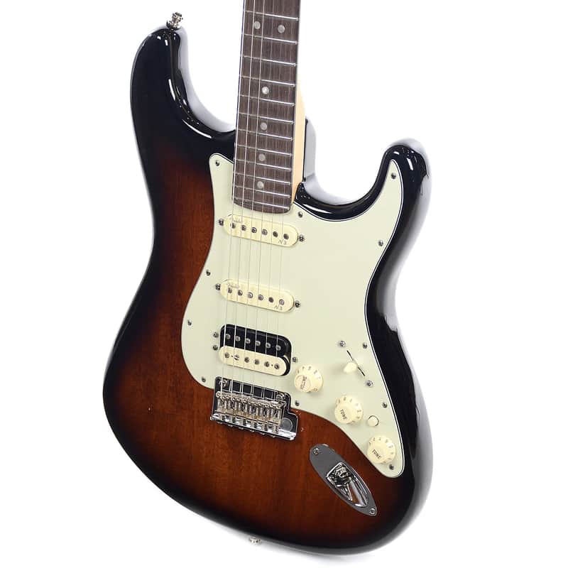 Fender "10 for '15" Limited Edition American Deluxe Mahogany Stratocaster HSS image 3