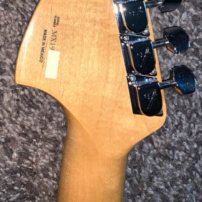 2019 Fender Vintera '70s Stratocaster with Maple Fretboard big head stock, electric guitar with fender gig bag image 6