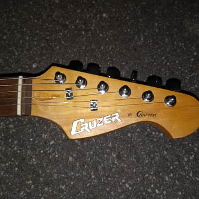 Cruzer by Crafter Electric Guitar Strat (BLACK Cruzer) image 4