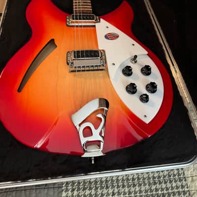 MINT!!! 2026 Rickenbacker 330 Thinline - Fireglo image 2