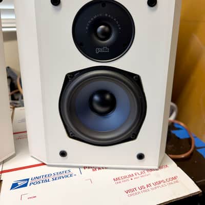 Polk Audio FX300I Dipole Bipole Speakers w/ Mounting Brackets Tested SEE VIDEO image 3