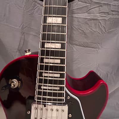 Epiphone Les Paul Custom Widow 2025 - Red Burst image 4